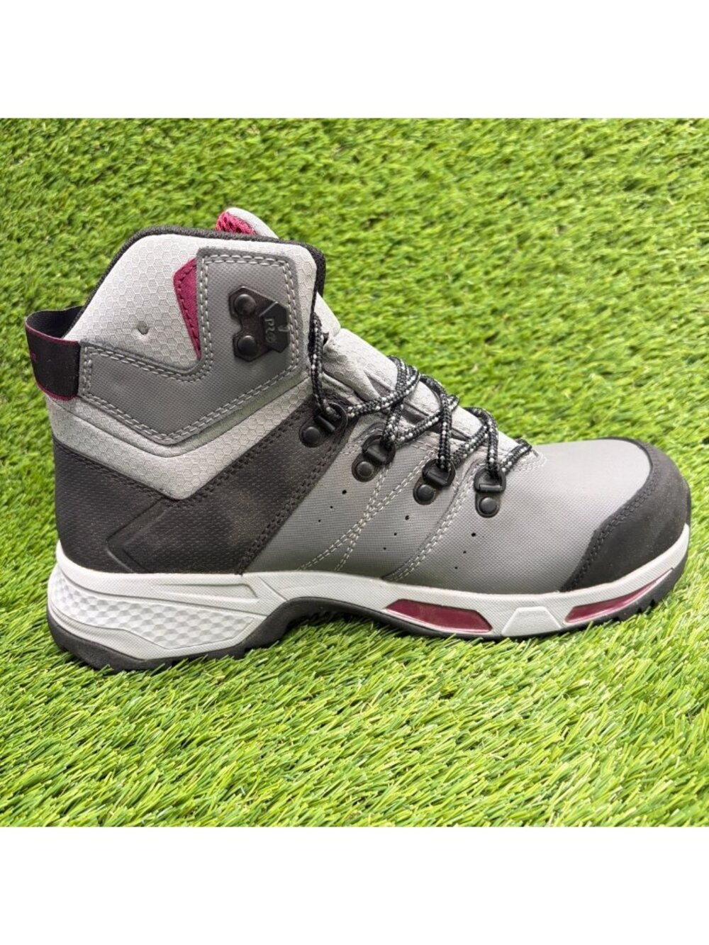 Timberland PRO Switchback Womens Size 8 Gray Waterproof Composite Toe Work Boots